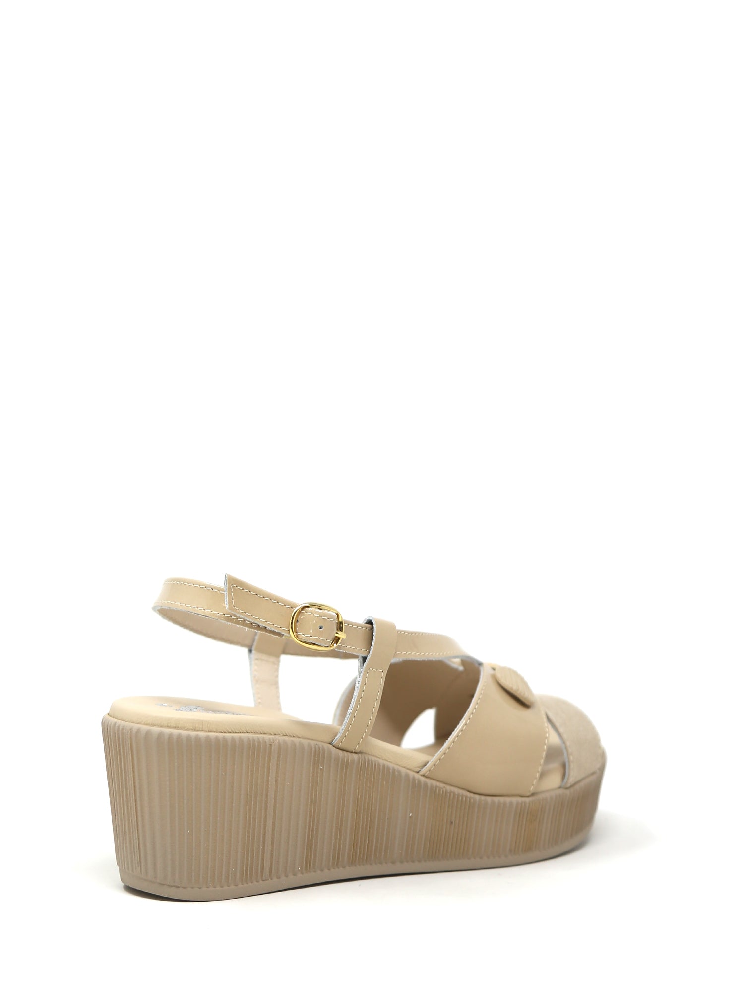 Sandali zeppa Beige Susimoda