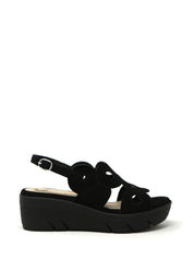 Sandali zeppa Nero Susimoda