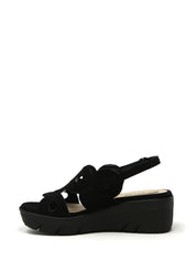 Sandali zeppa Nero Susimoda