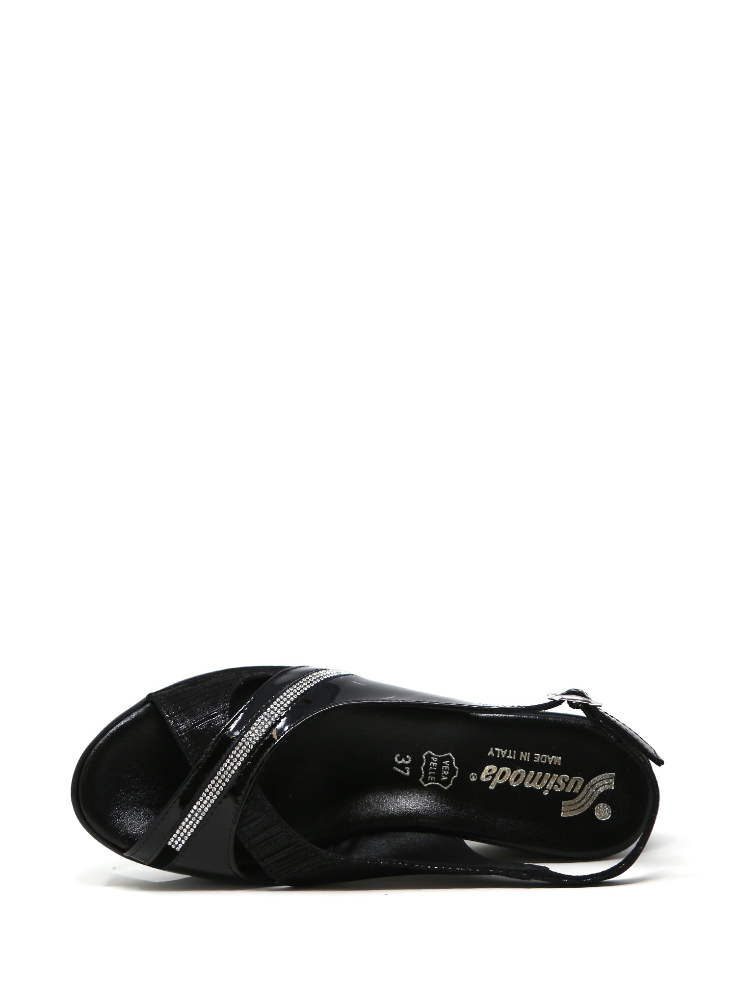 Sandali zeppa Nero Susimoda