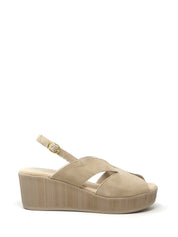 Sandali zeppa Beige Susimoda