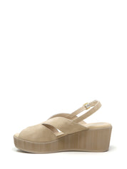 Sandali zeppa Beige Susimoda