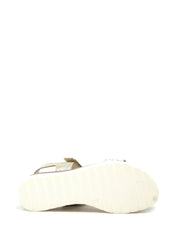 Sandali con strappi Dorato Susimoda