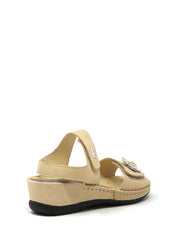 Sandali con strappi Beige Susimoda