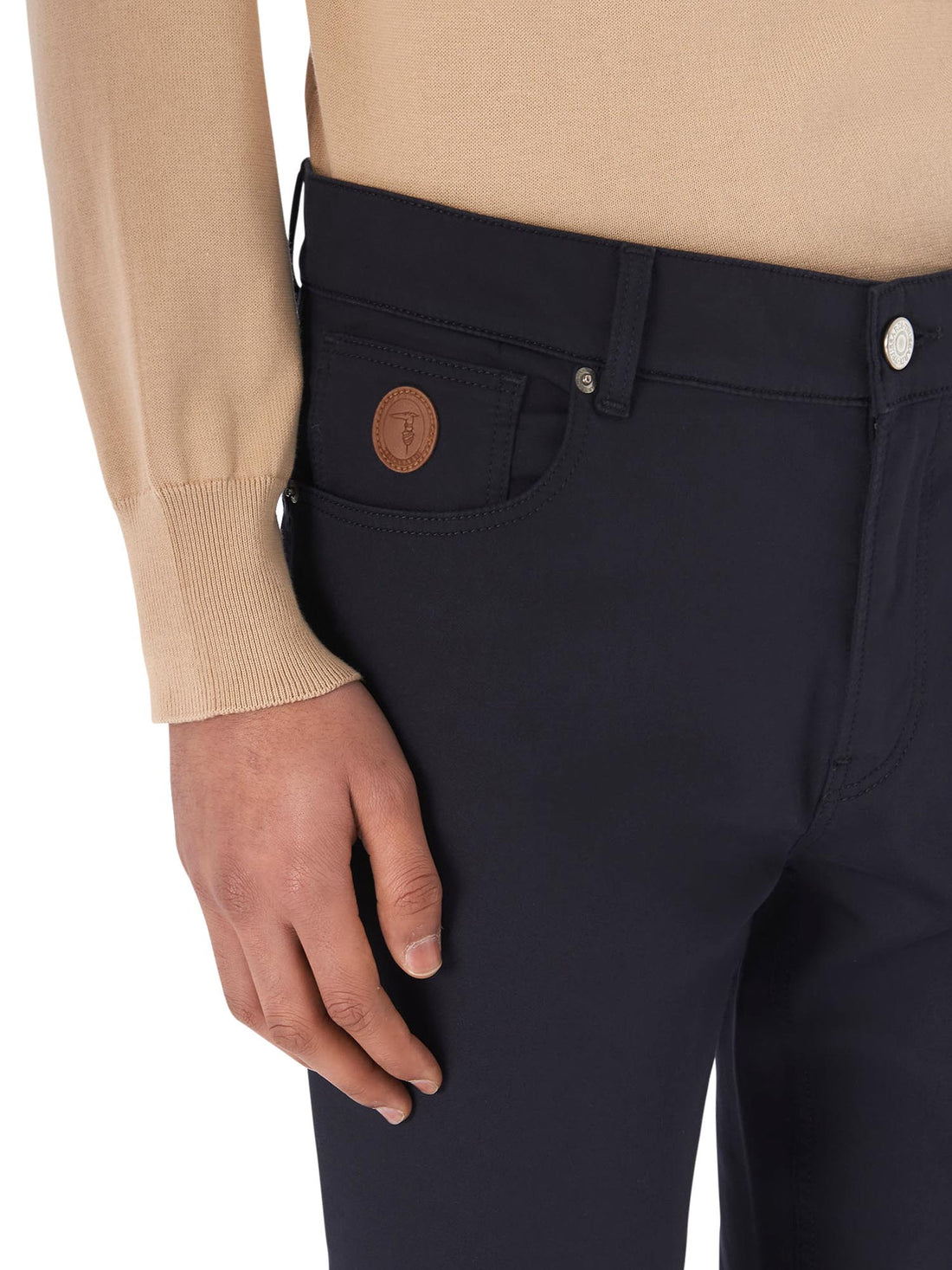 Pantaloni Blu Trussardi Jeans