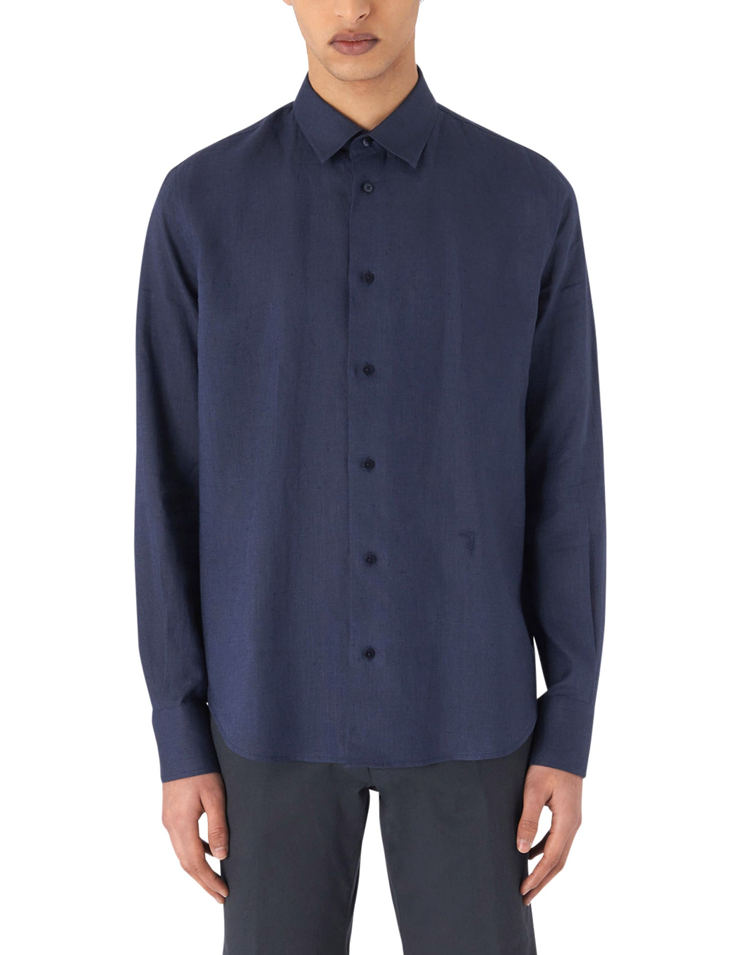 Camicie Blu Trussardi Jeans