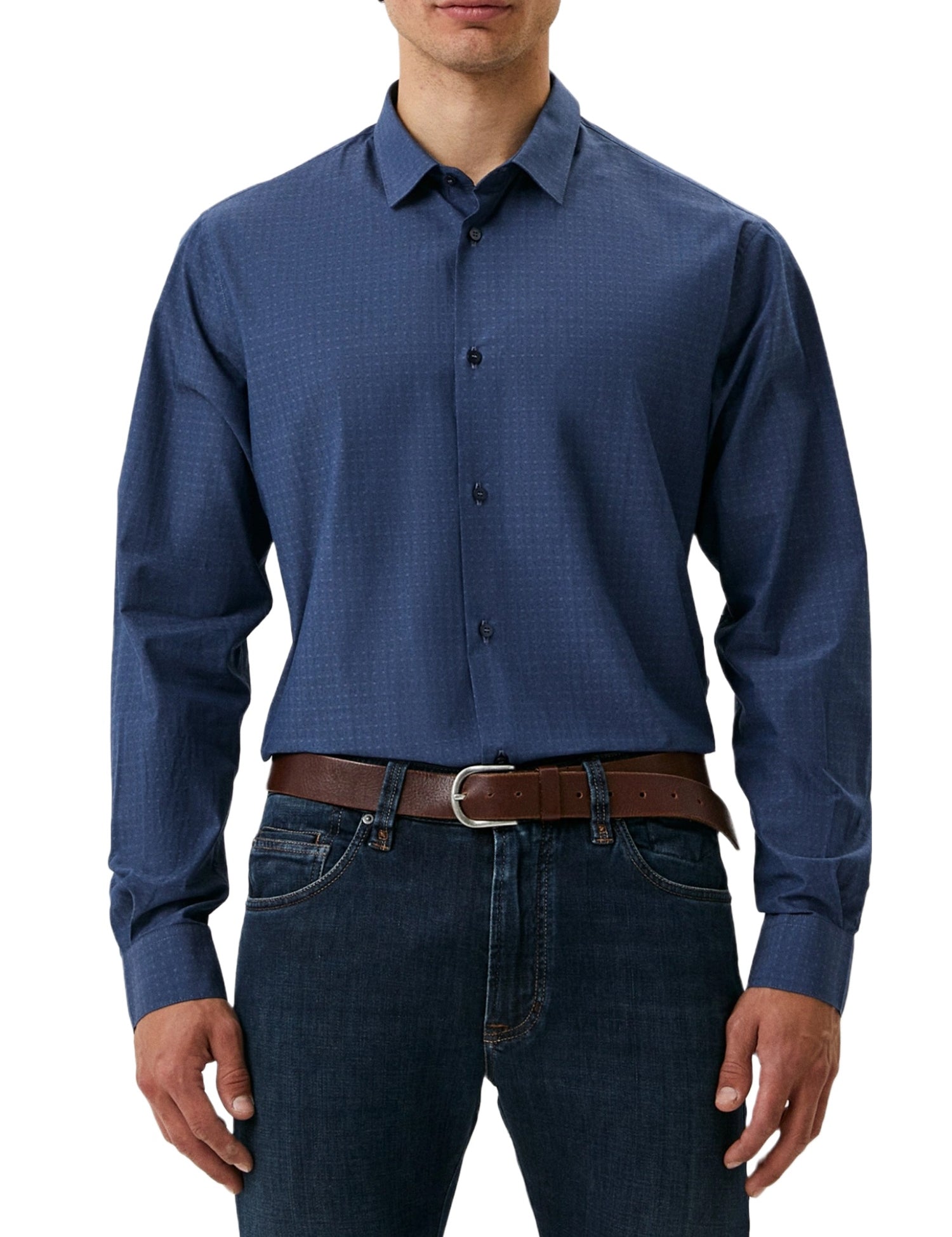 Camicie Blu Trussardi Jeans