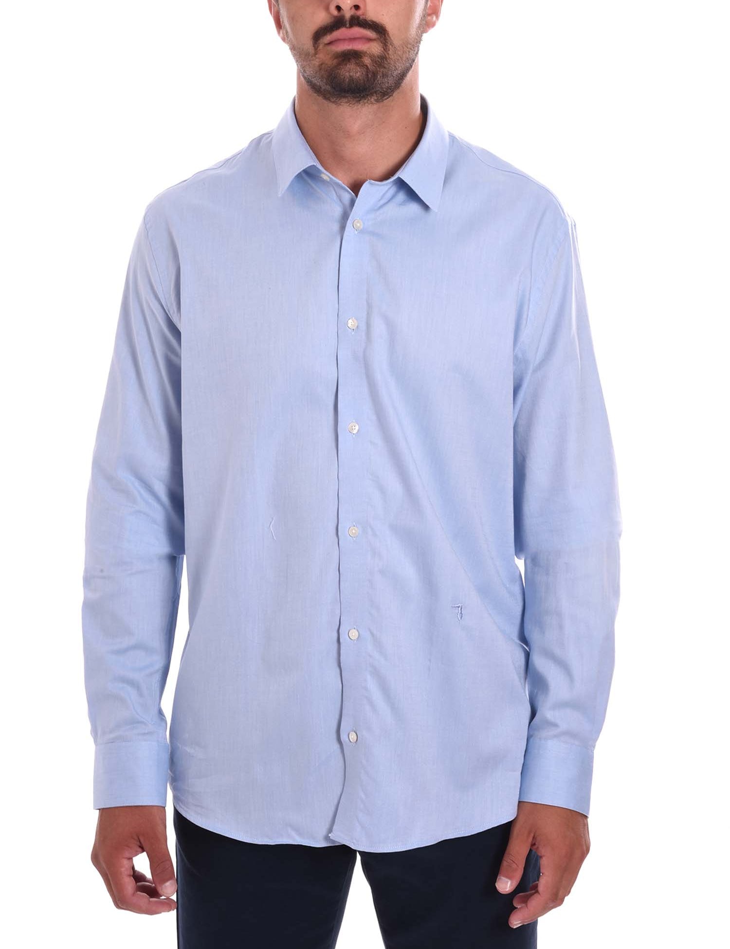 Camicie Blu Chiaro Trussardi Jeans