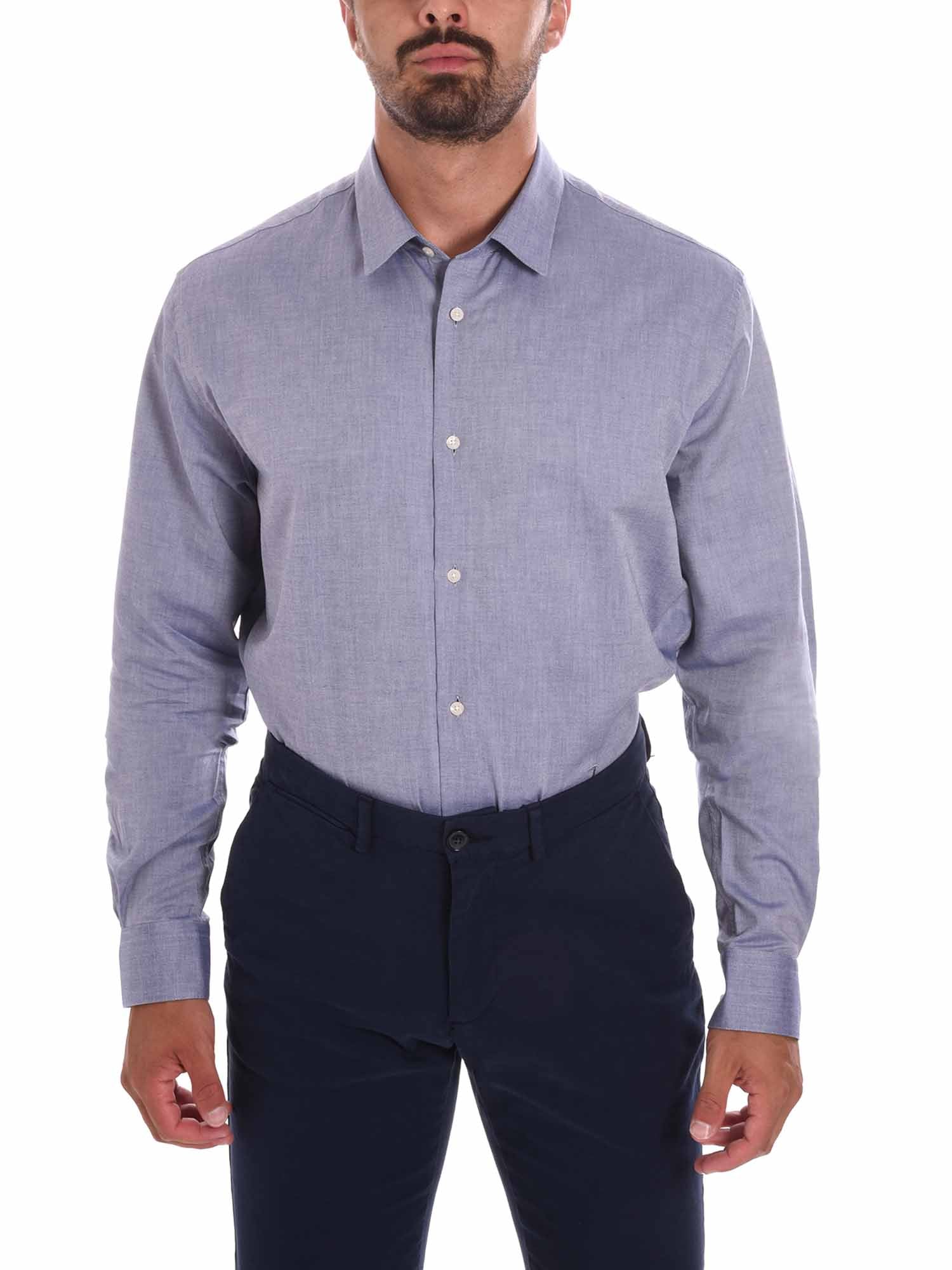 Camicie Blu Trussardi Jeans