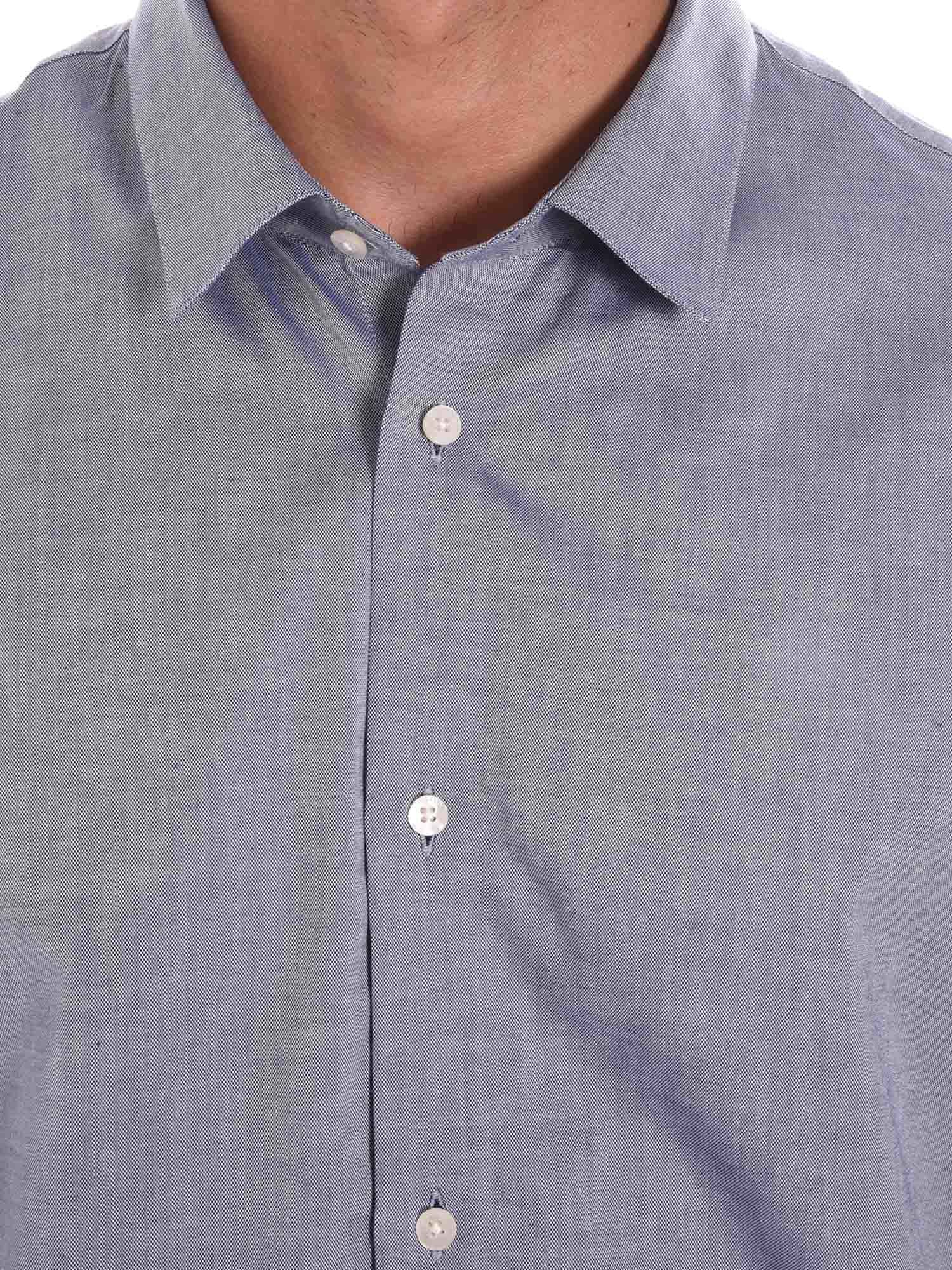 Camicie Blu Trussardi Jeans