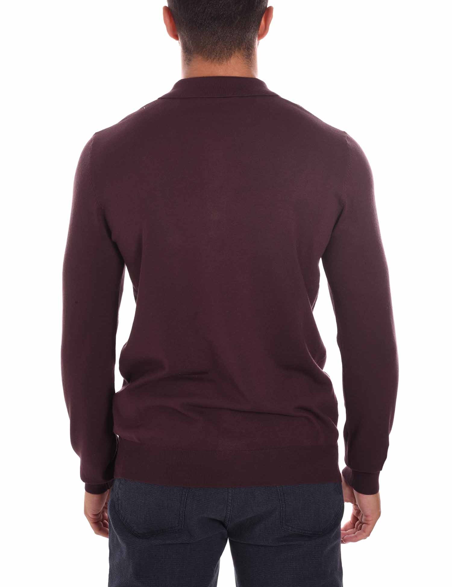 Maglioncini Bordeaux Trussardi Jeans