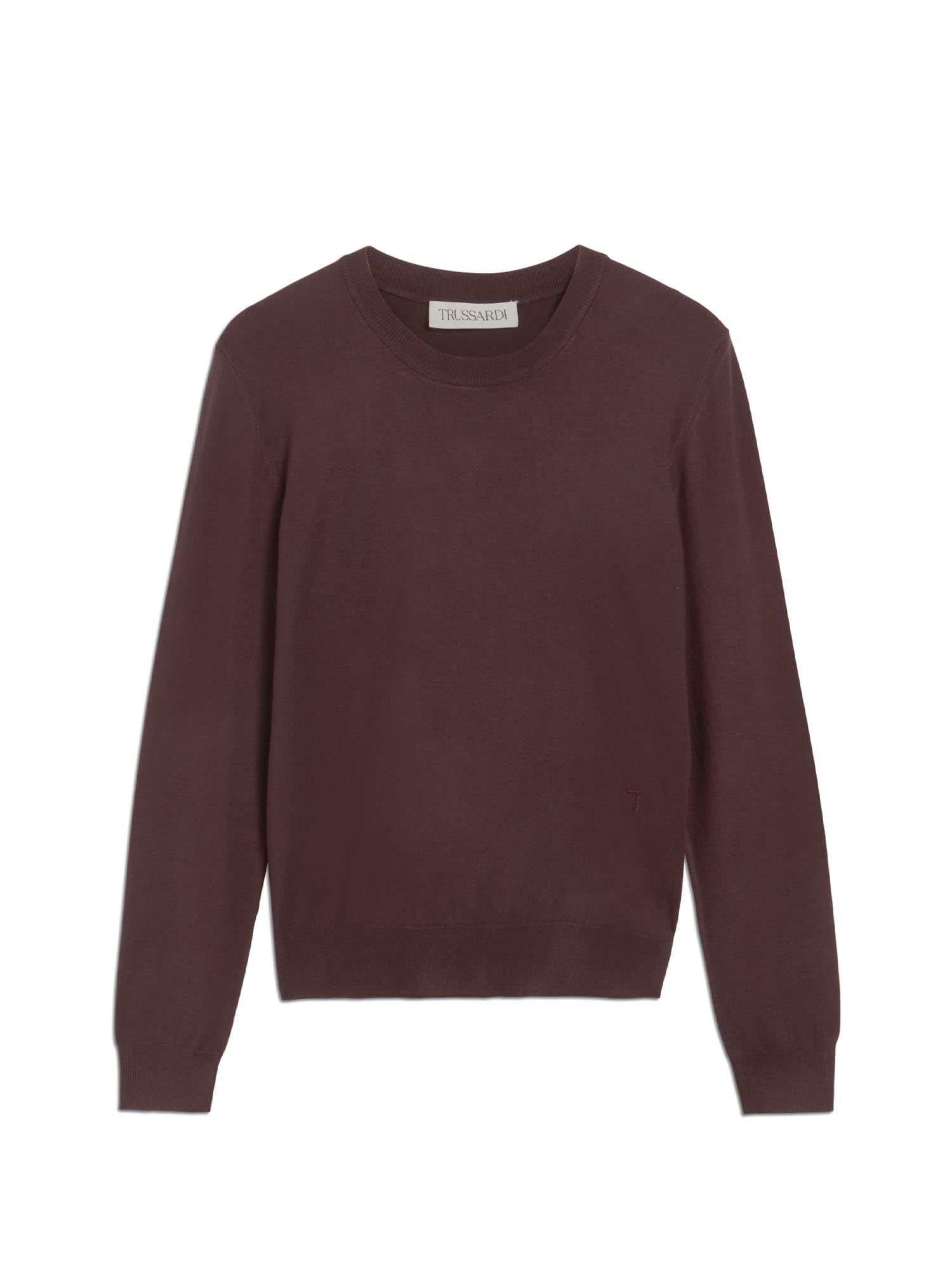 Maglioncini Bordeaux Trussardi Jeans