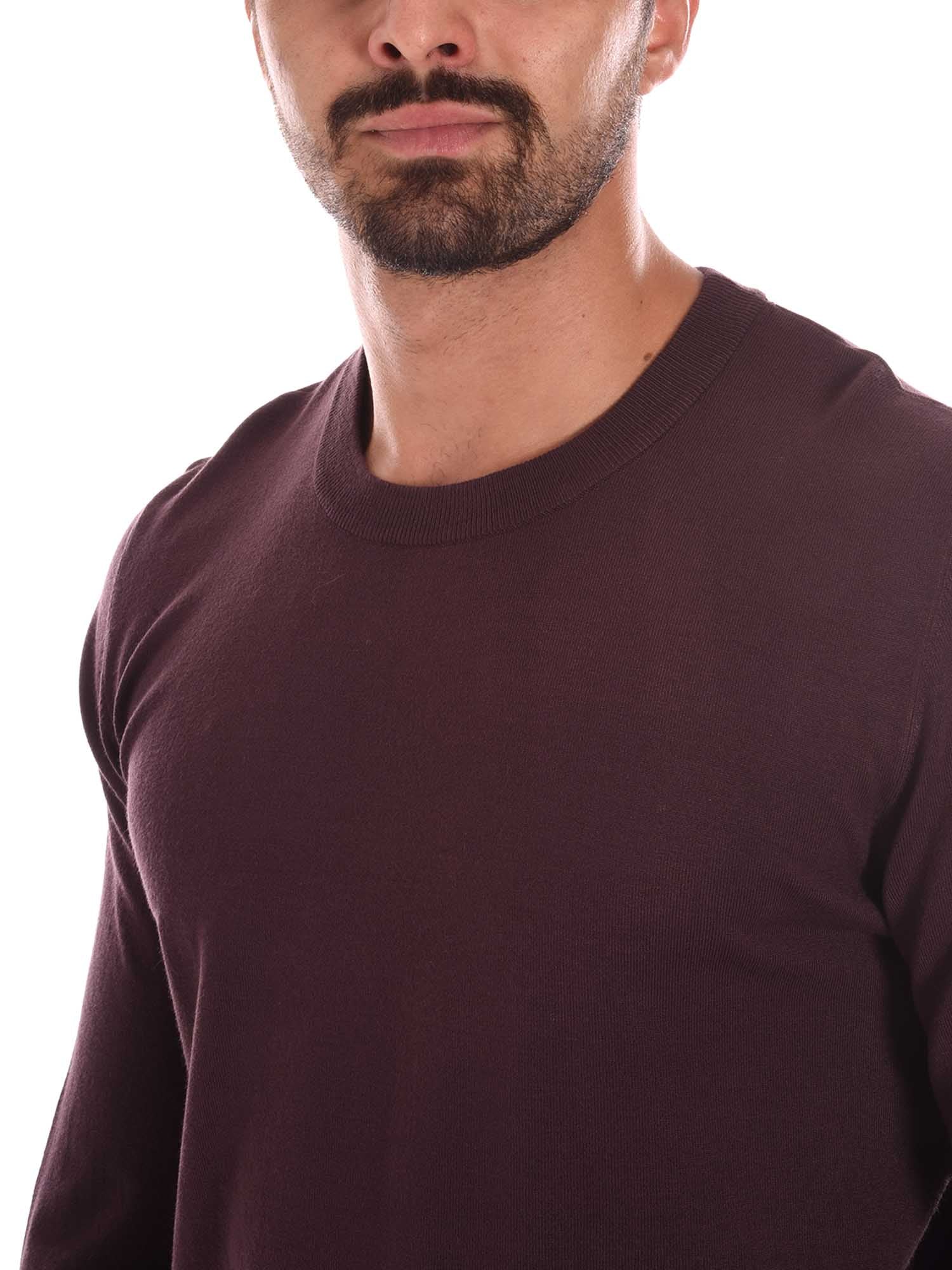 Maglioncini Bordeaux Trussardi Jeans