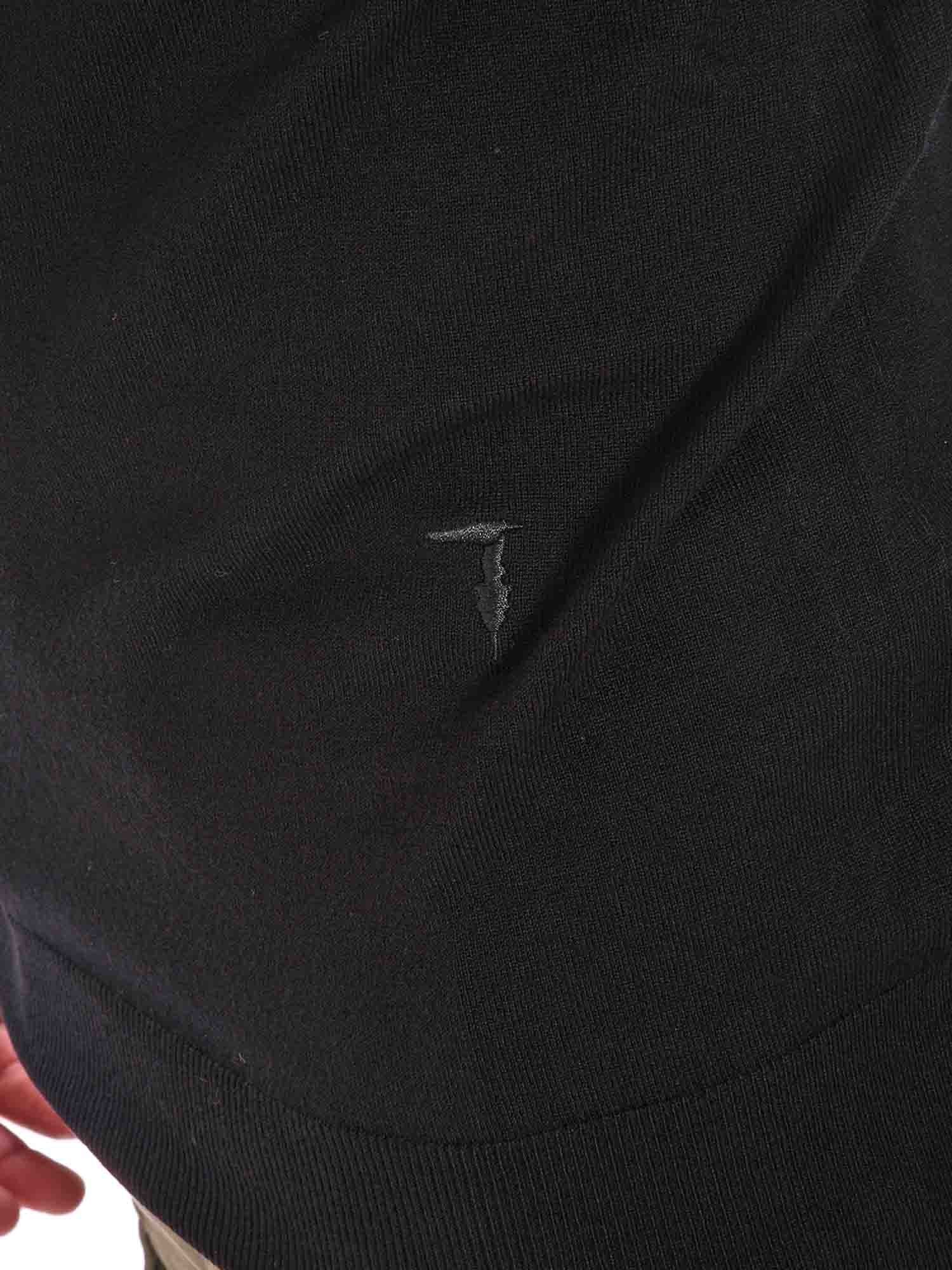 Maglioncini Nero Trussardi Jeans