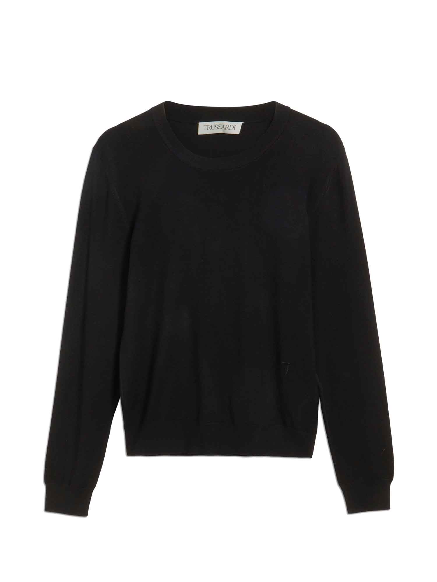 Maglioncini Nero Trussardi Jeans