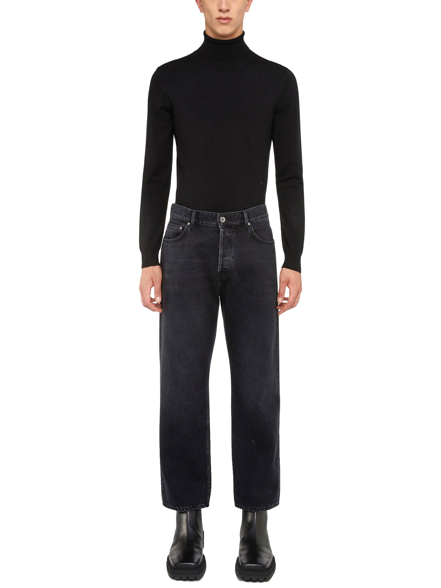 Maglie a collo alto Nero Trussardi Jeans