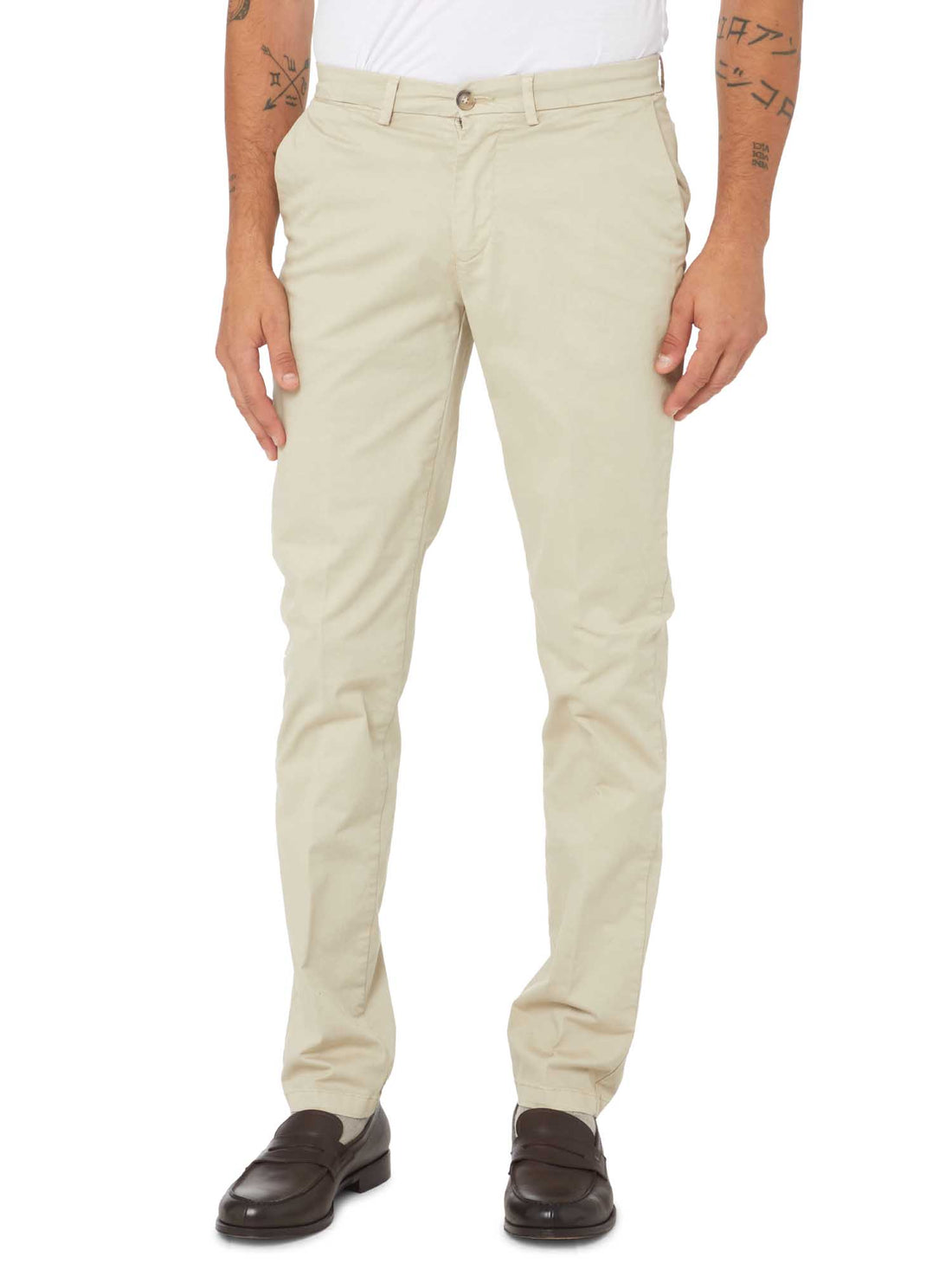 Pantaloni Beige Trussardi Jeans