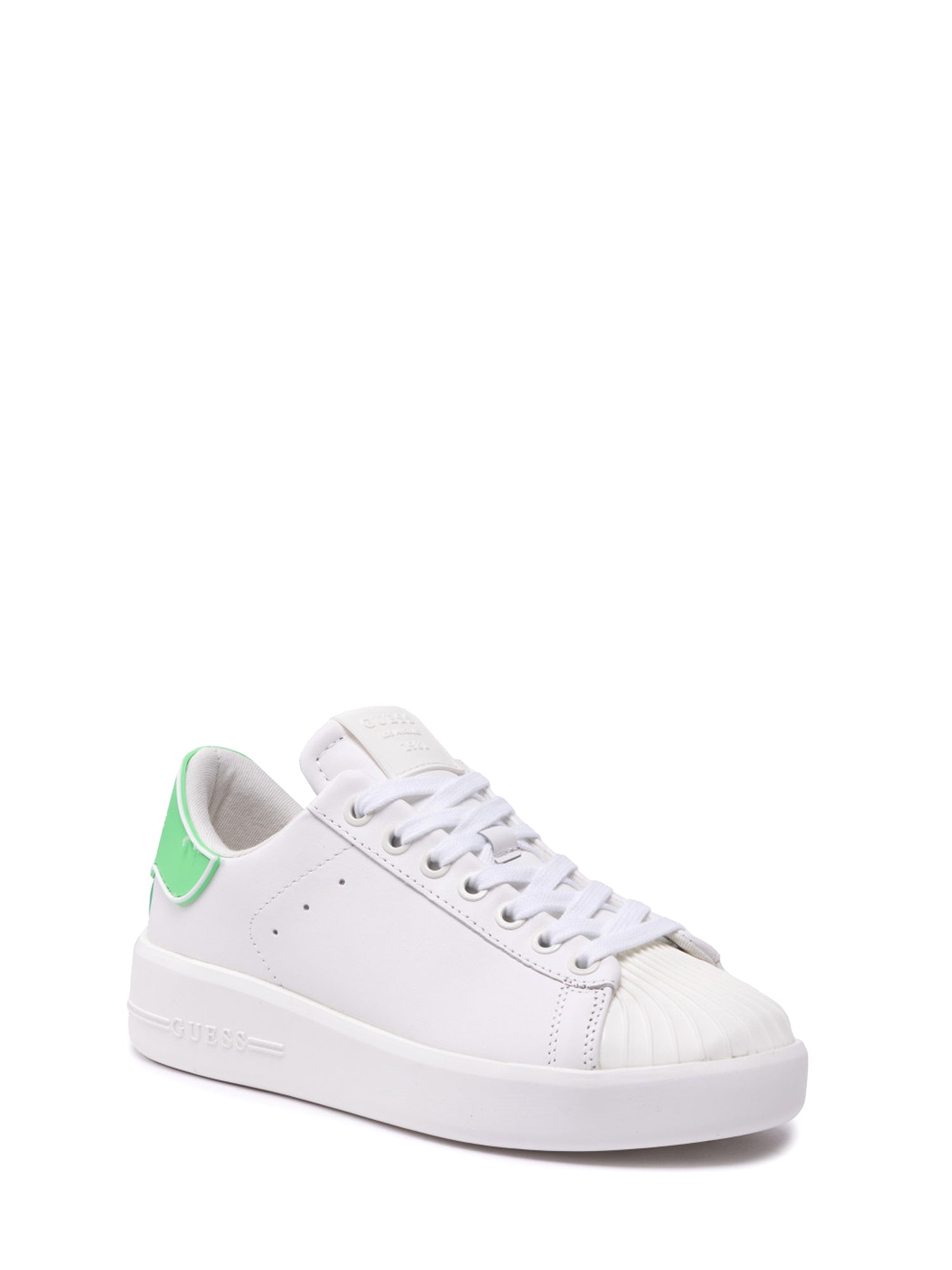Sneakers Bianco Verde Guess