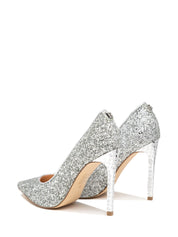 Decolleté Argentato Guess