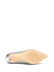 Decolleté Argentato Guess