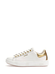Sneakers Bianco Oro Guess