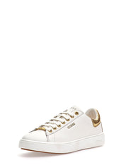 Sneakers Bianco Oro Guess