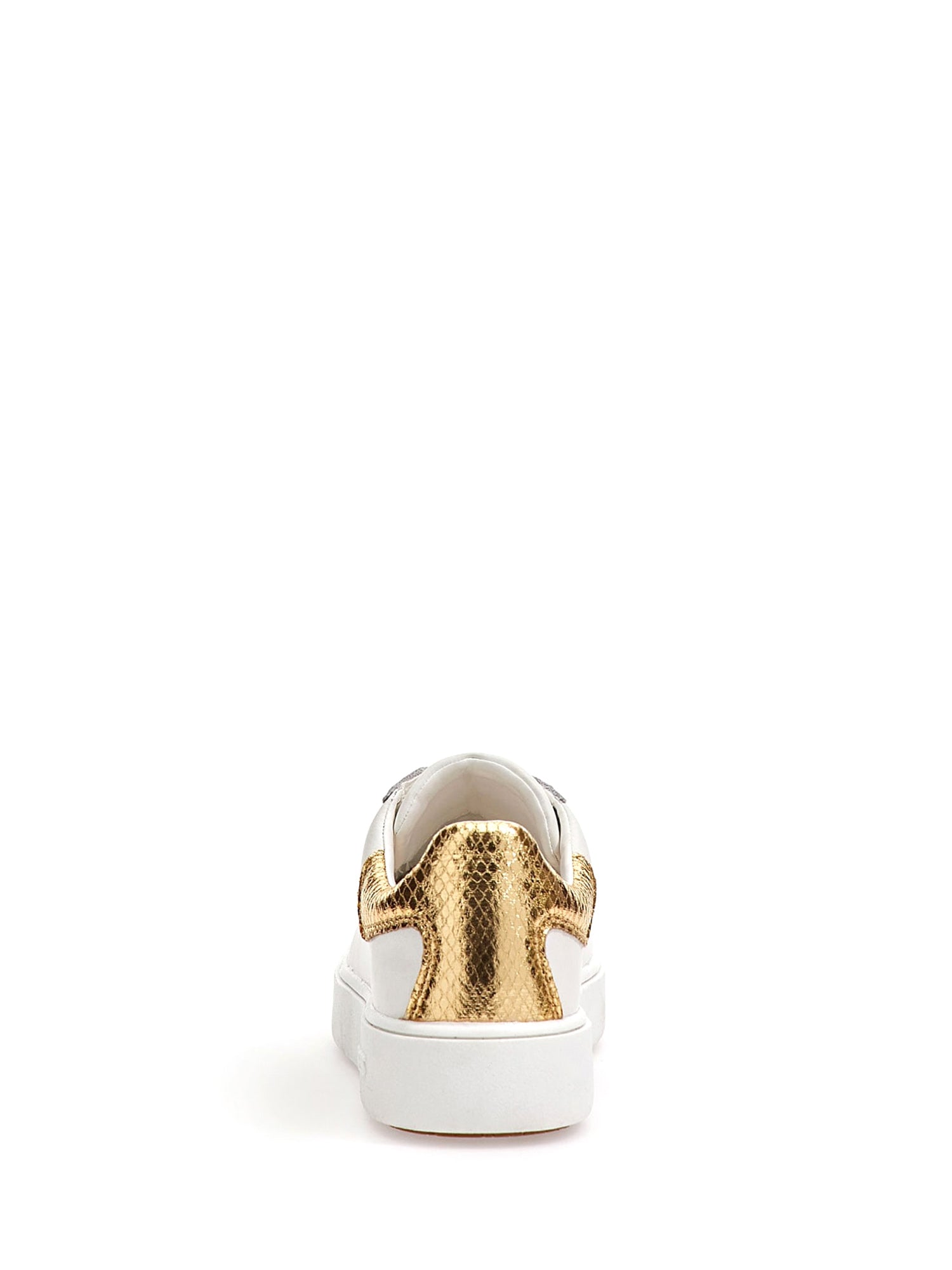 Sneakers Bianco Oro Guess