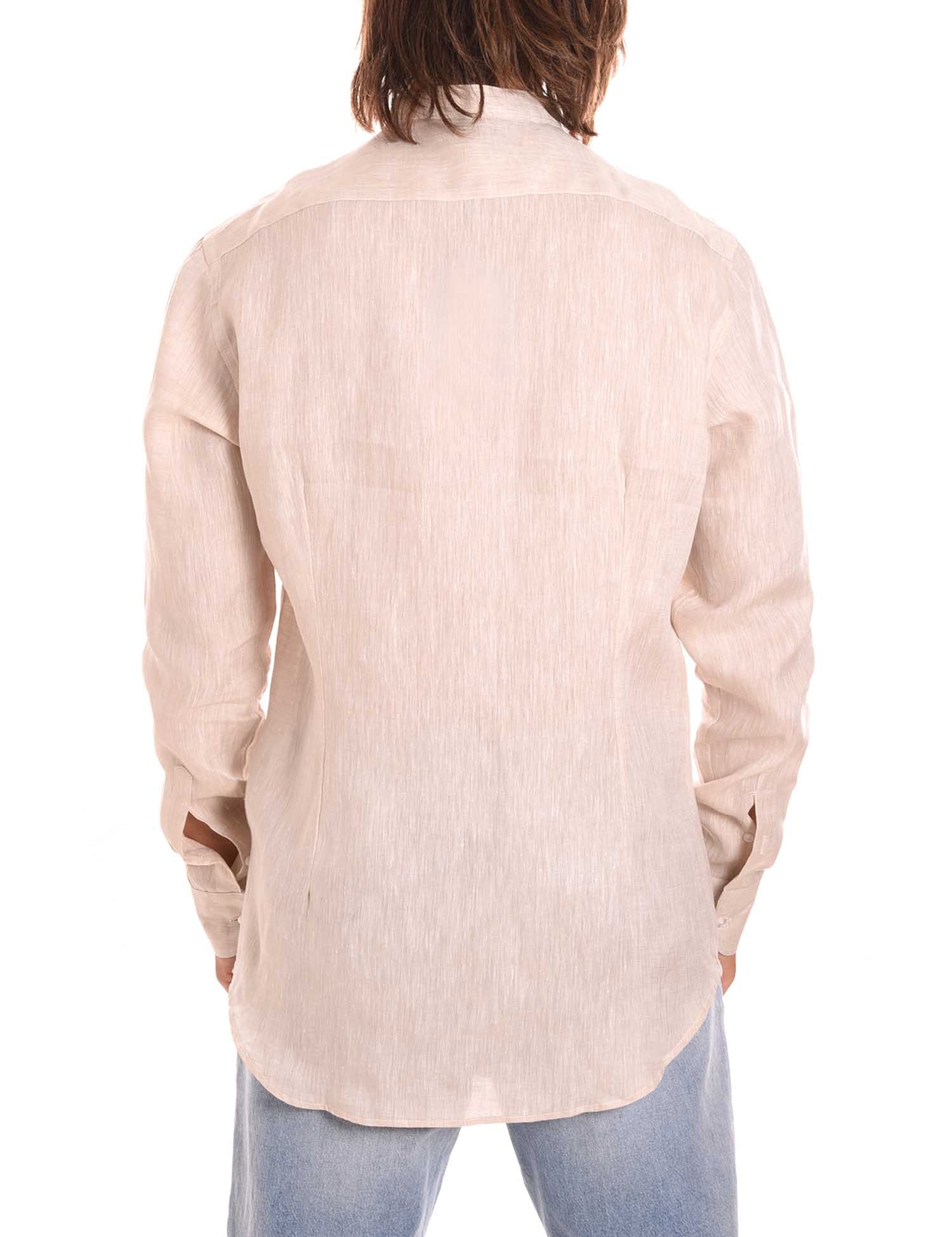 Camicie Beige Borgoni Milano