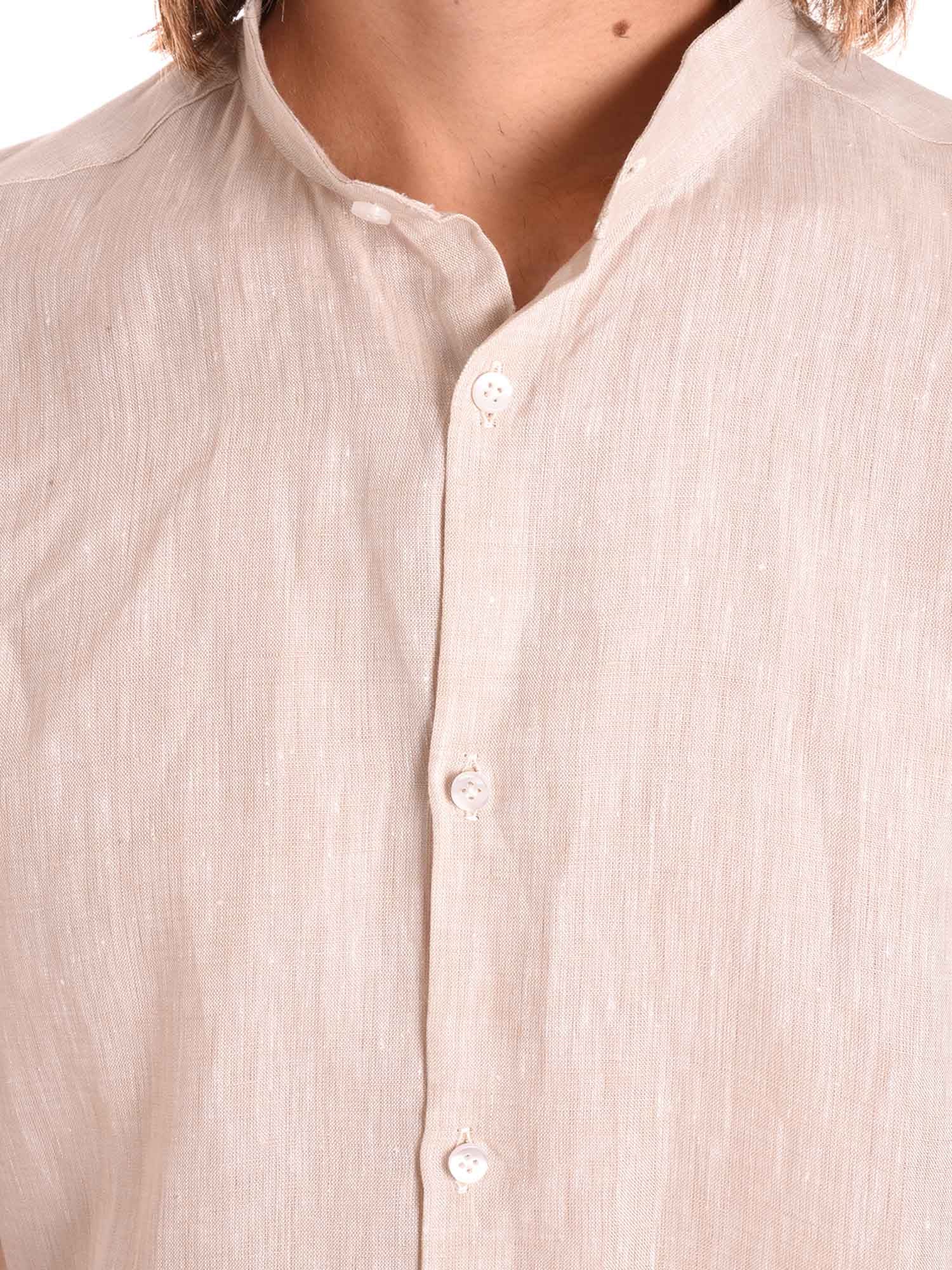 Camicie Beige Borgoni Milano