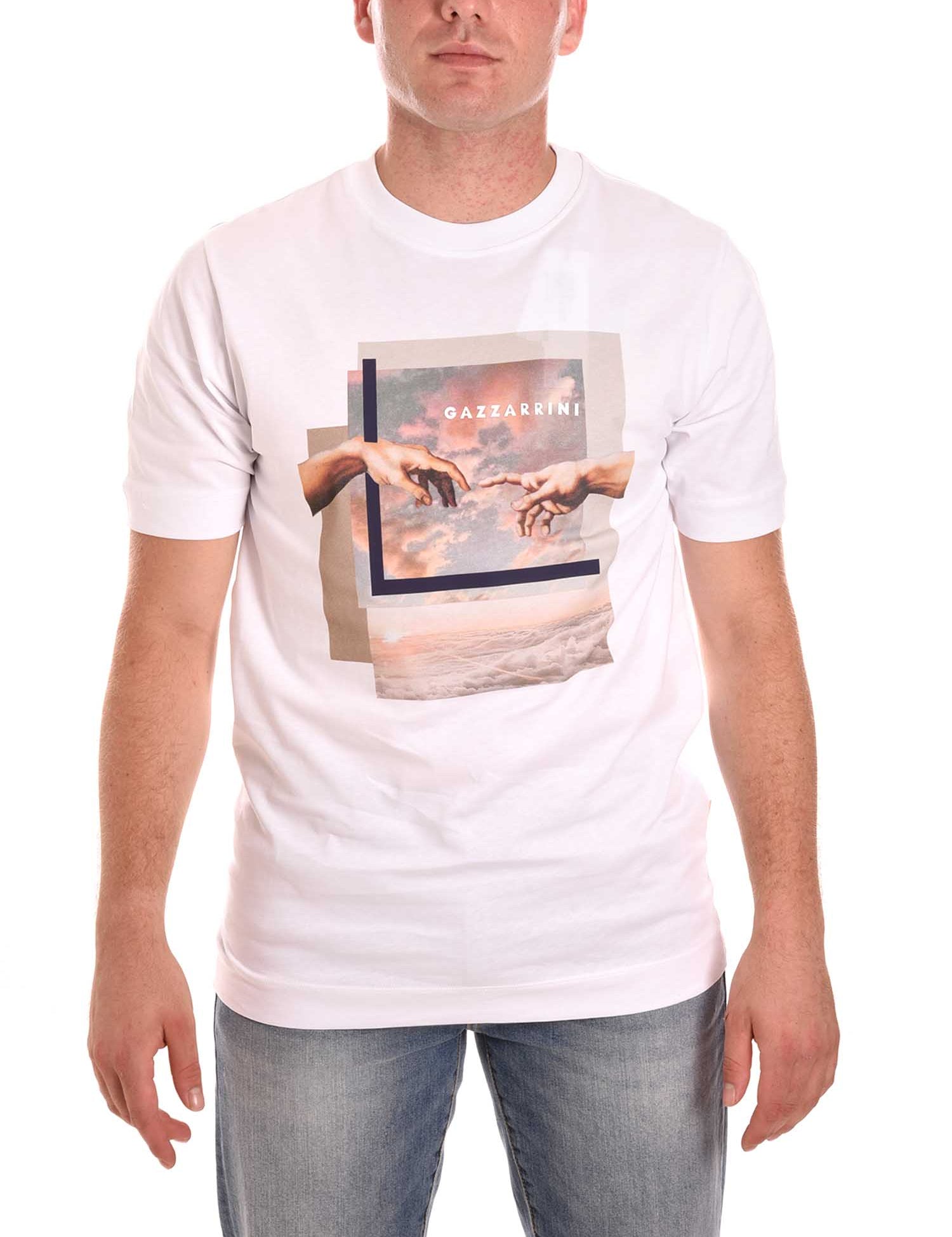 T-shirt Bianco Gazzarini