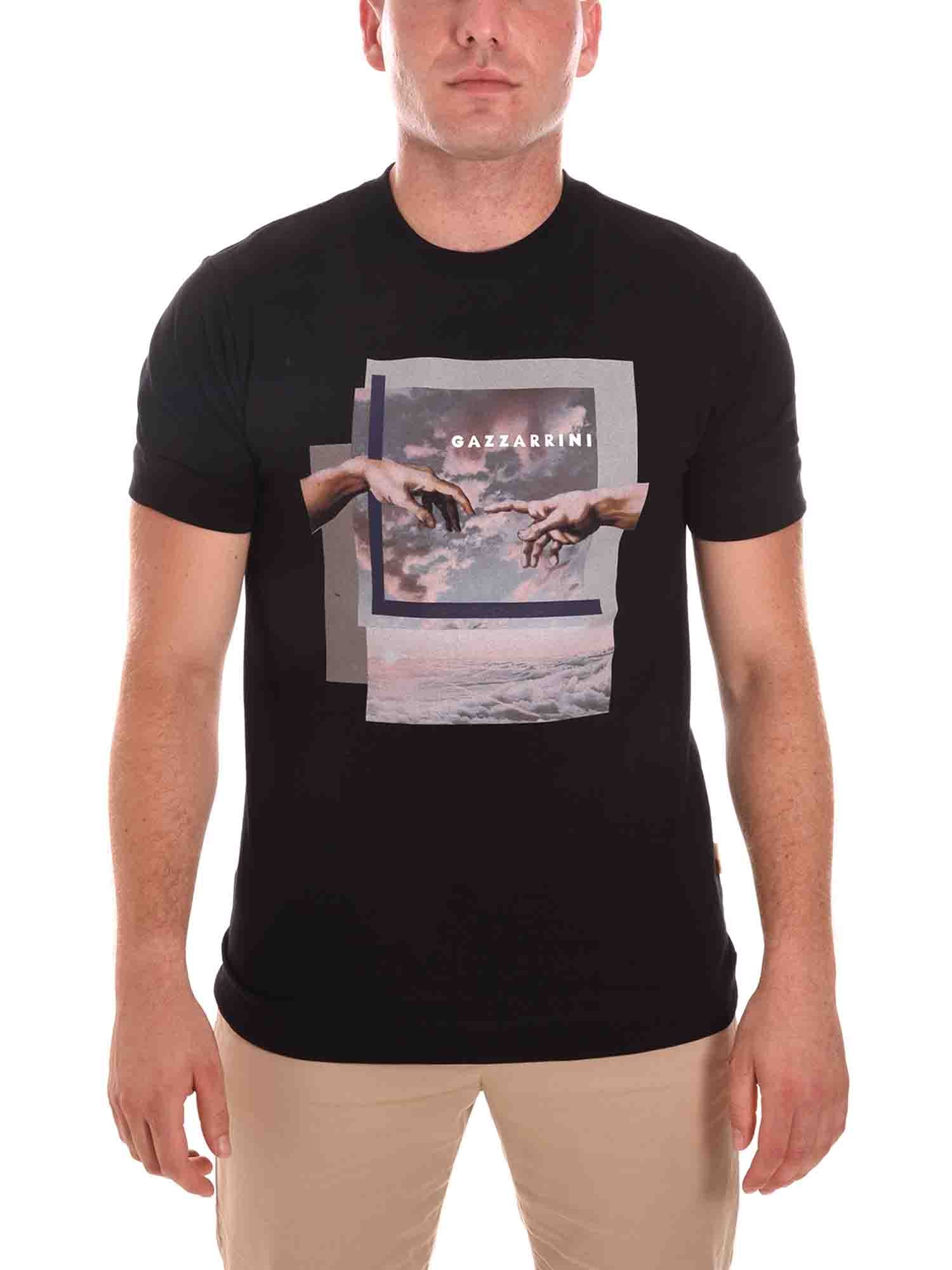 T-shirt Nero Gazzarini