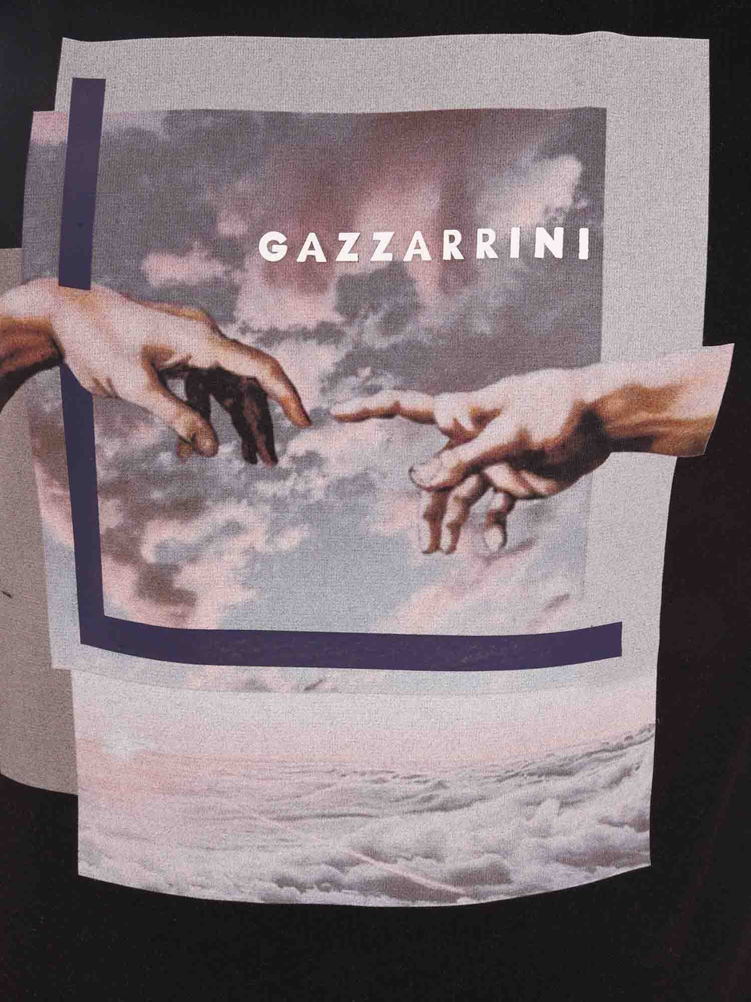 T-shirt Nero Gazzarini