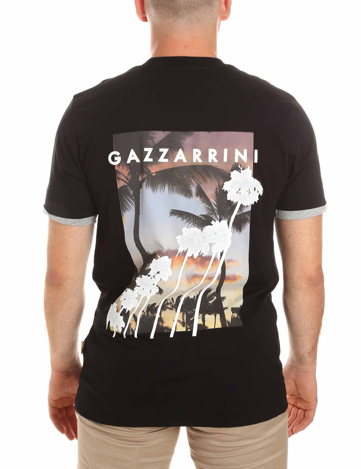 T-shirt Nero Gazzarini
