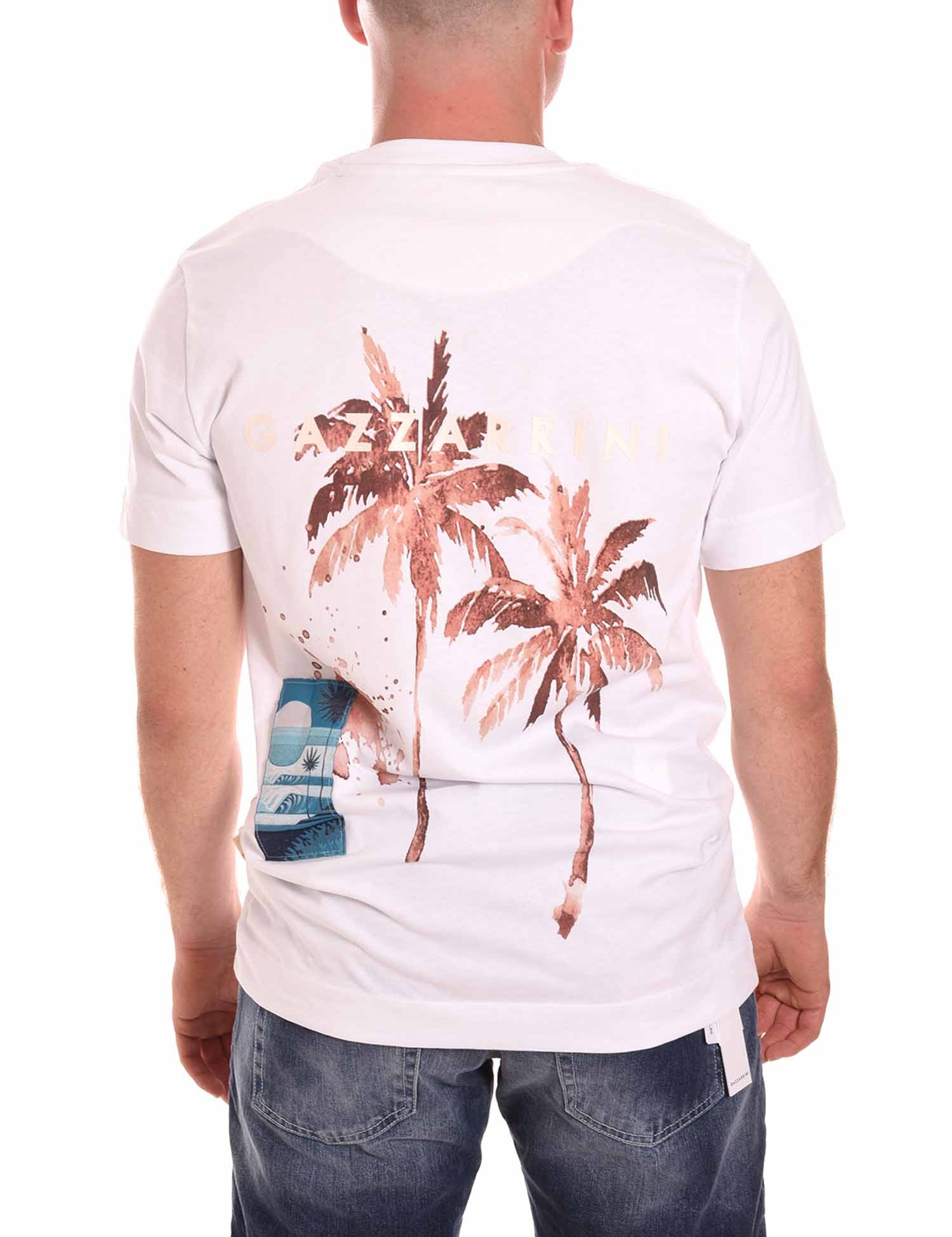 T-shirt Bianco Gazzarini