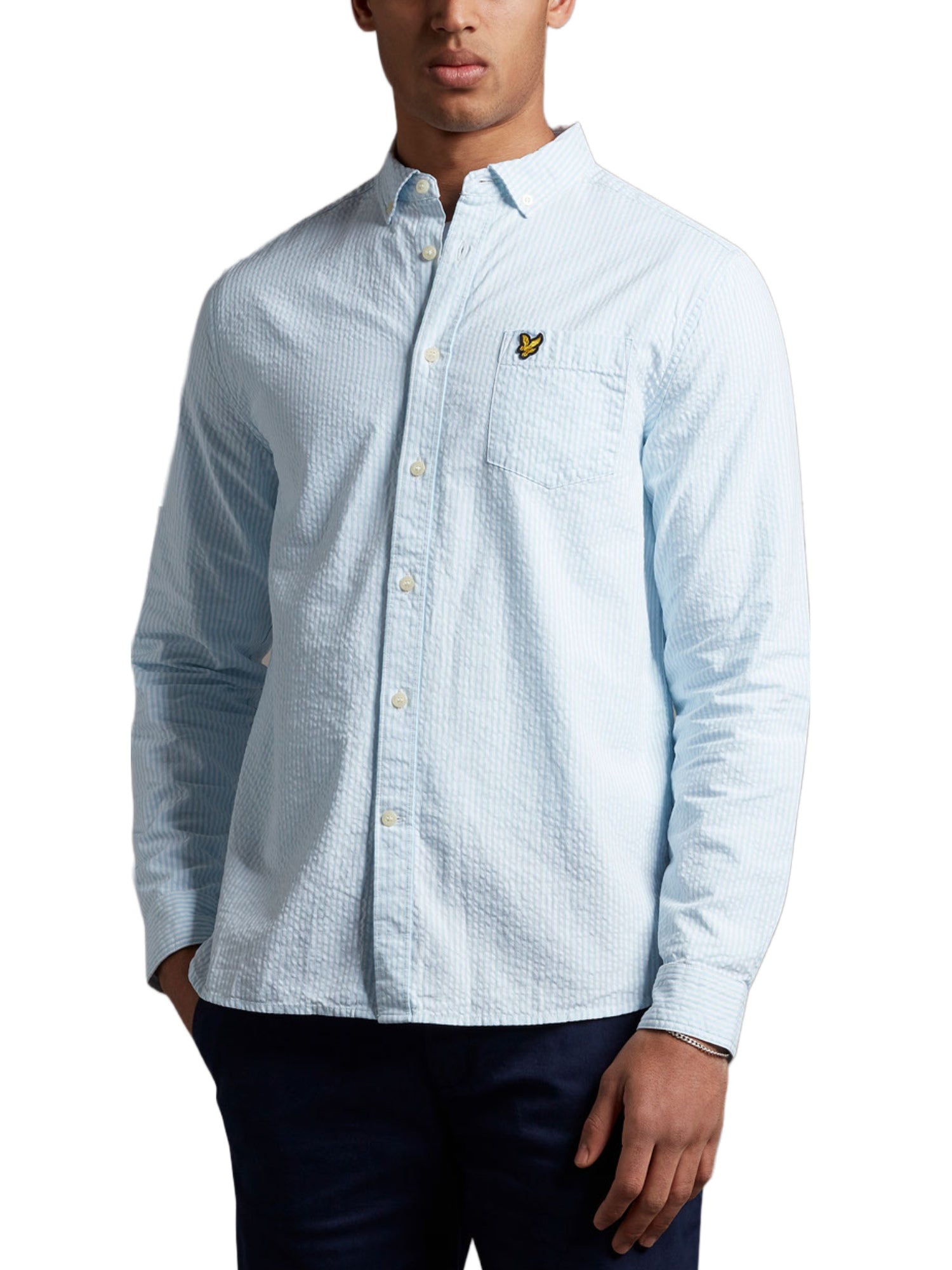 Camicie Blu Lyle & Scott