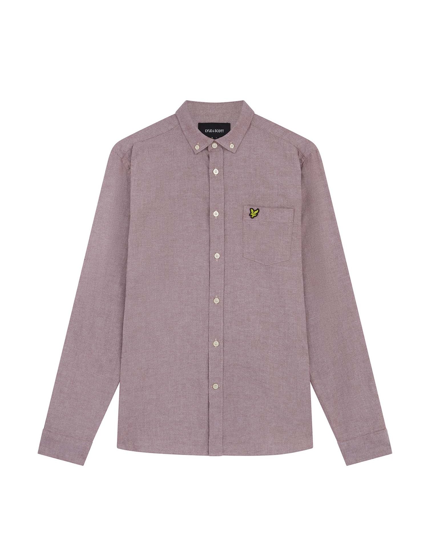 Camicie Bordeaux Lyle & Scott