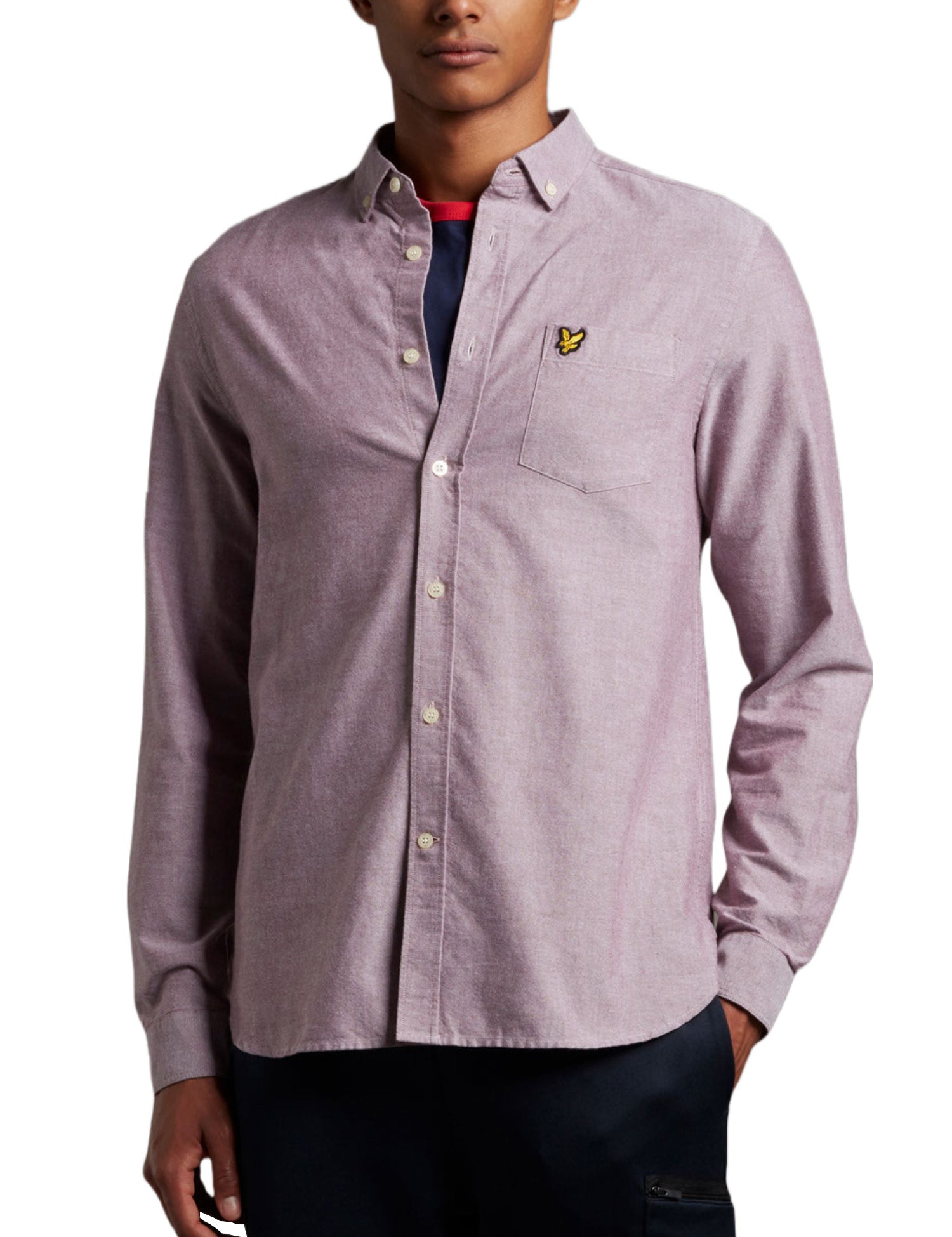 Camicie Bordeaux Lyle & Scott