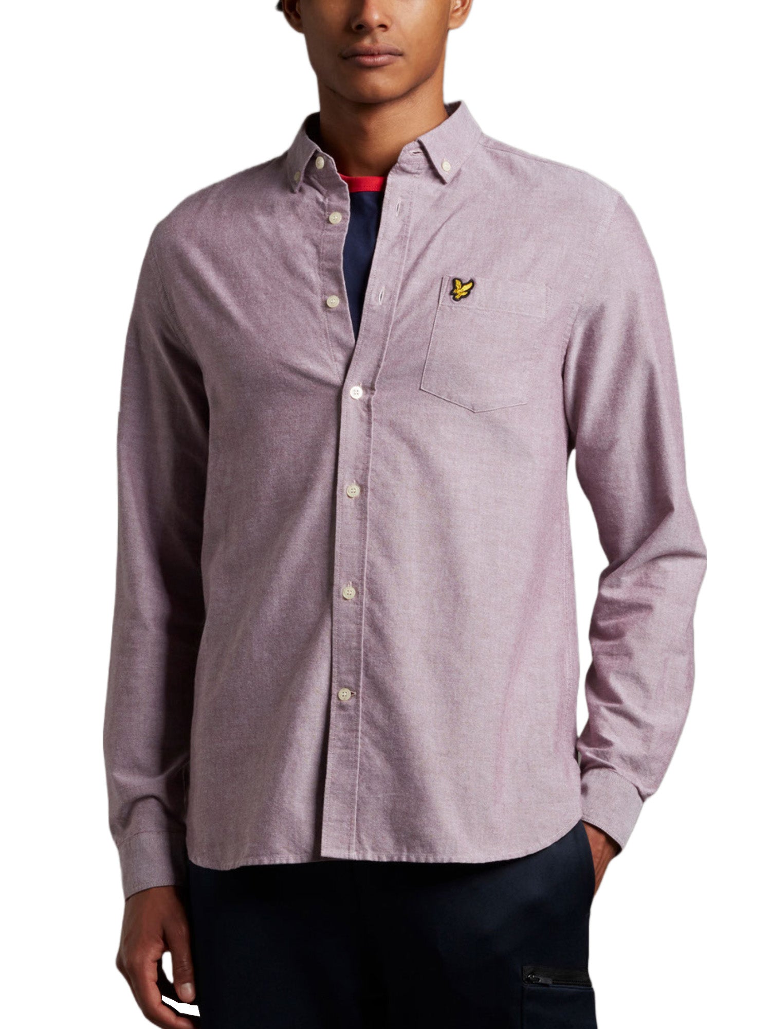 Camicie Bordeaux Lyle & Scott