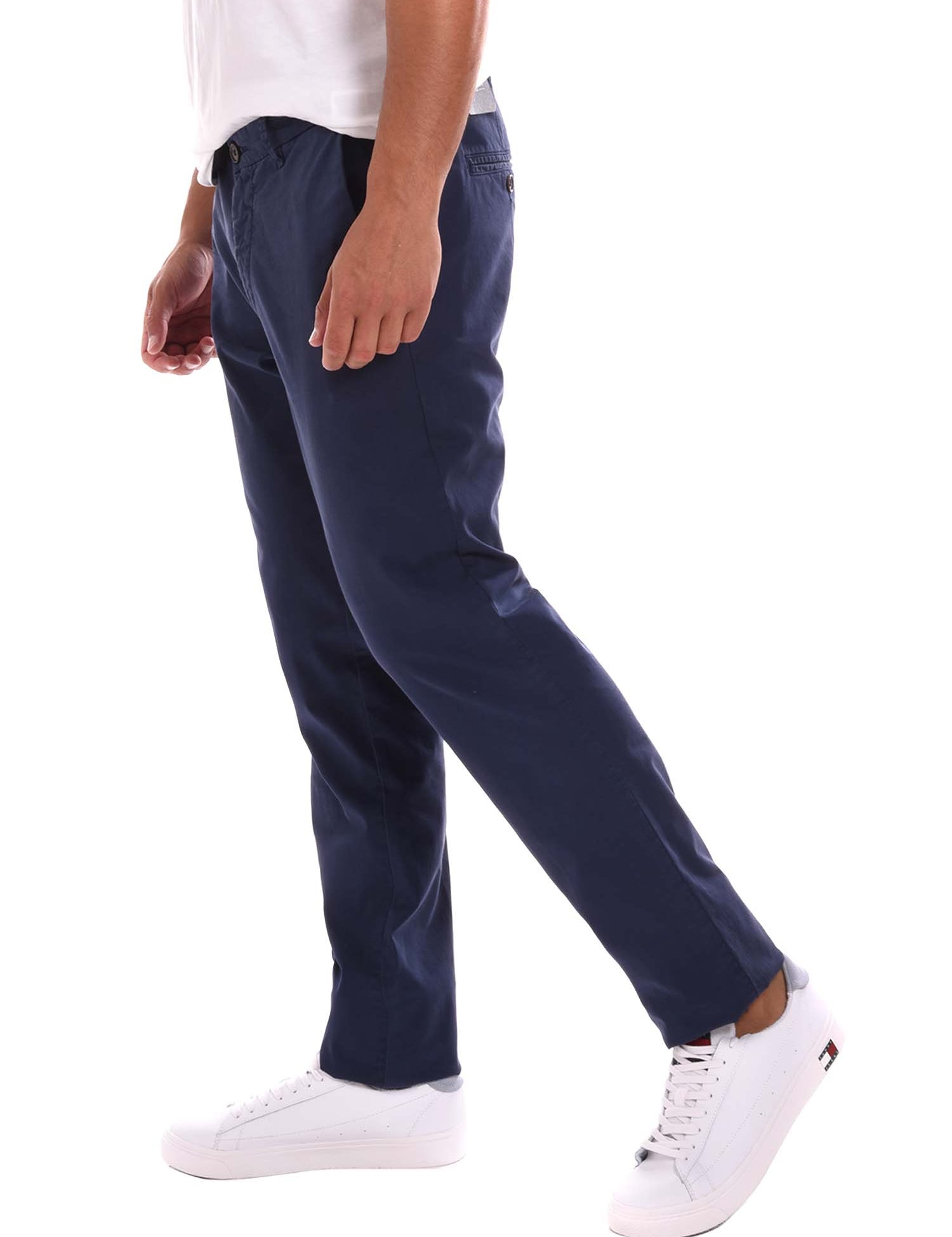 Pantaloni Blu Lyle & Scott