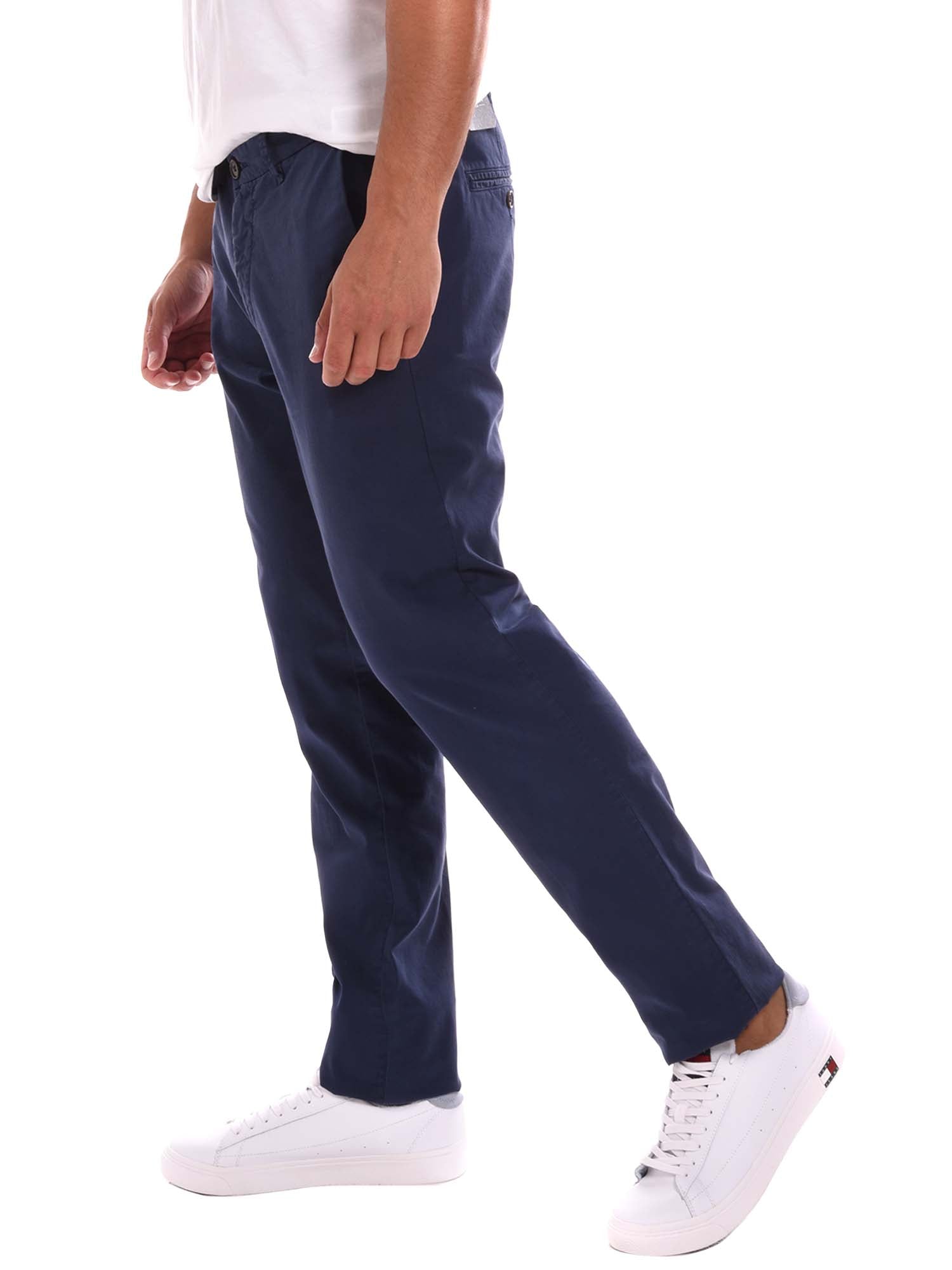 Pantaloni Blu Lyle & Scott