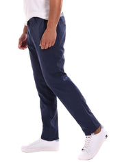 Pantaloni Blu Lyle & Scott