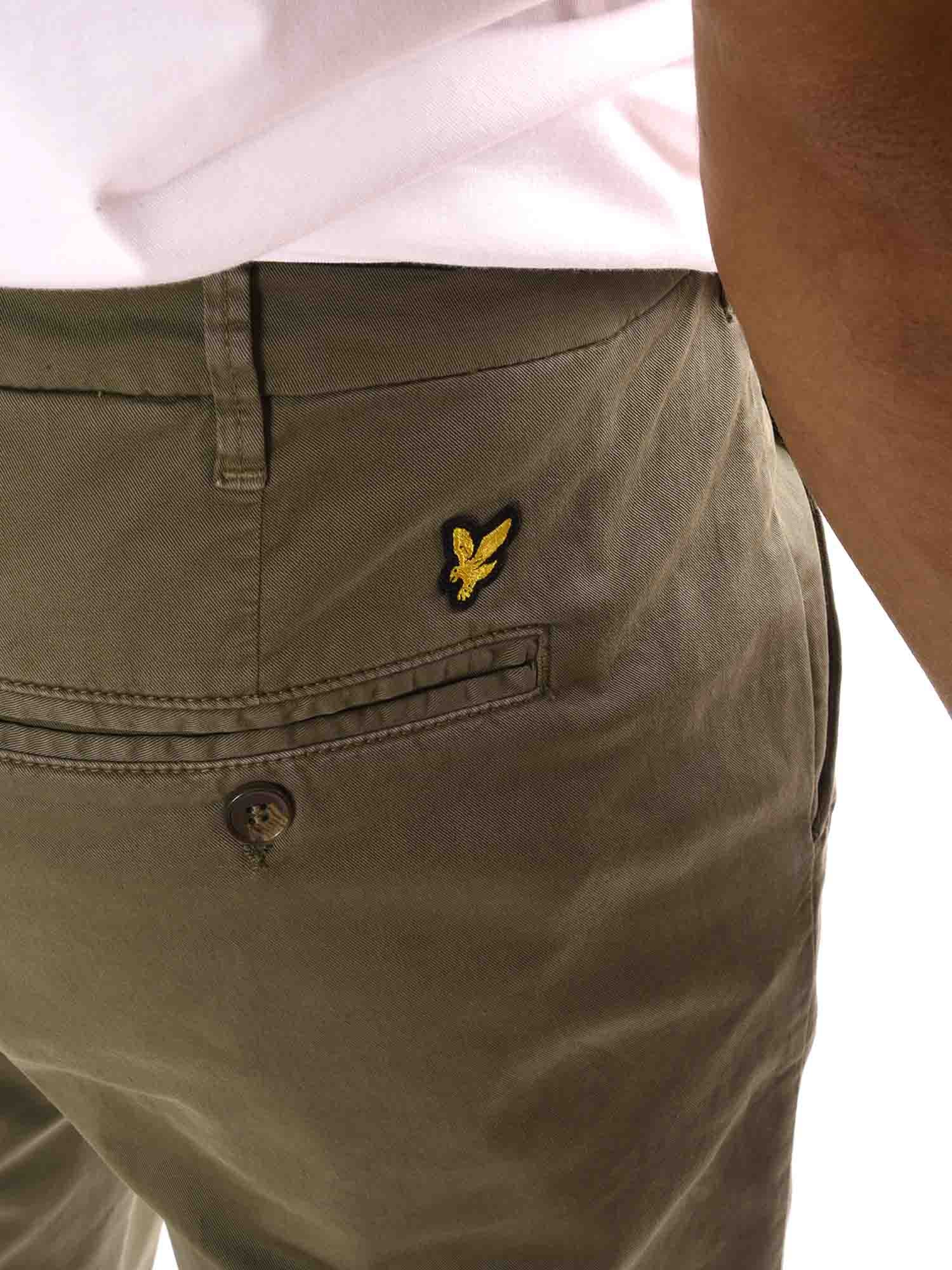 Pantaloni Verde Lyle & Scott