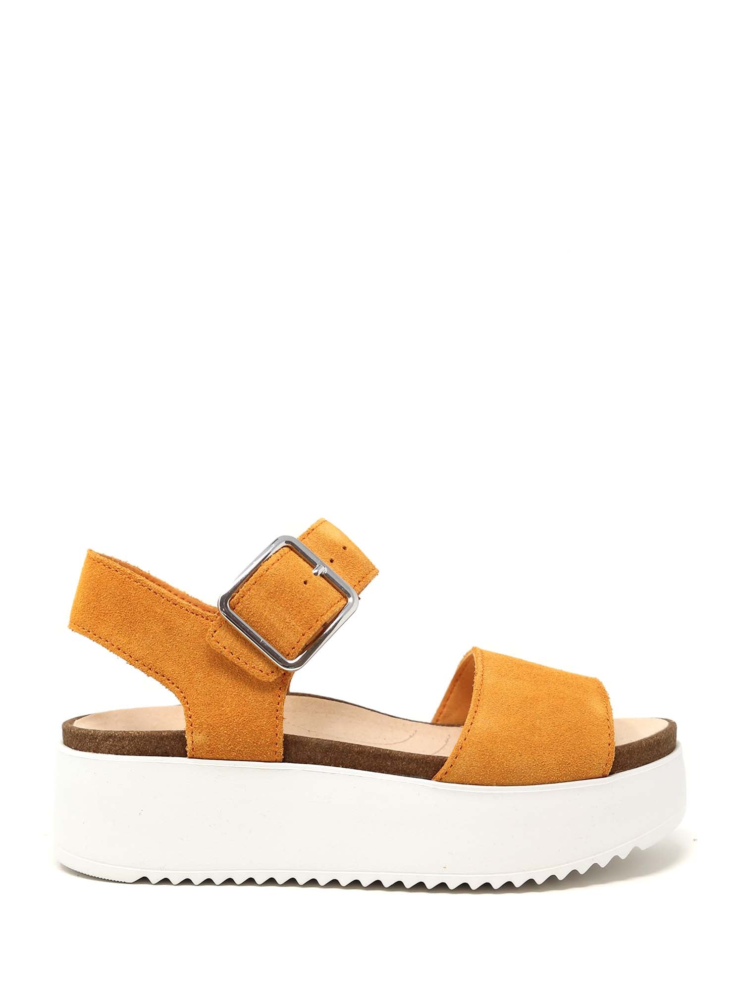 Sandali zeppa Arancio Clarks