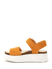 Sandali zeppa Arancio Clarks