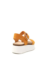 Sandali zeppa Arancio Clarks