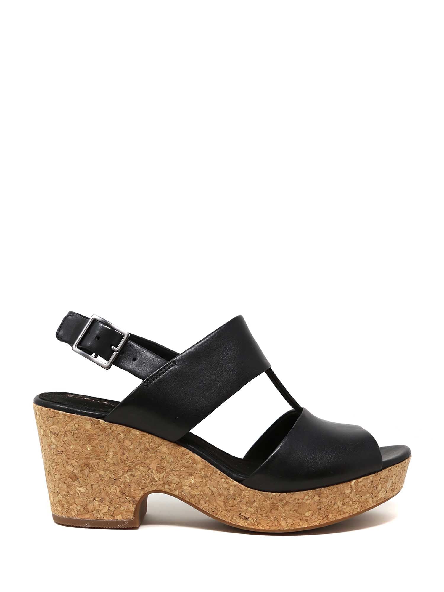 Sandali tacco Nero Clarks