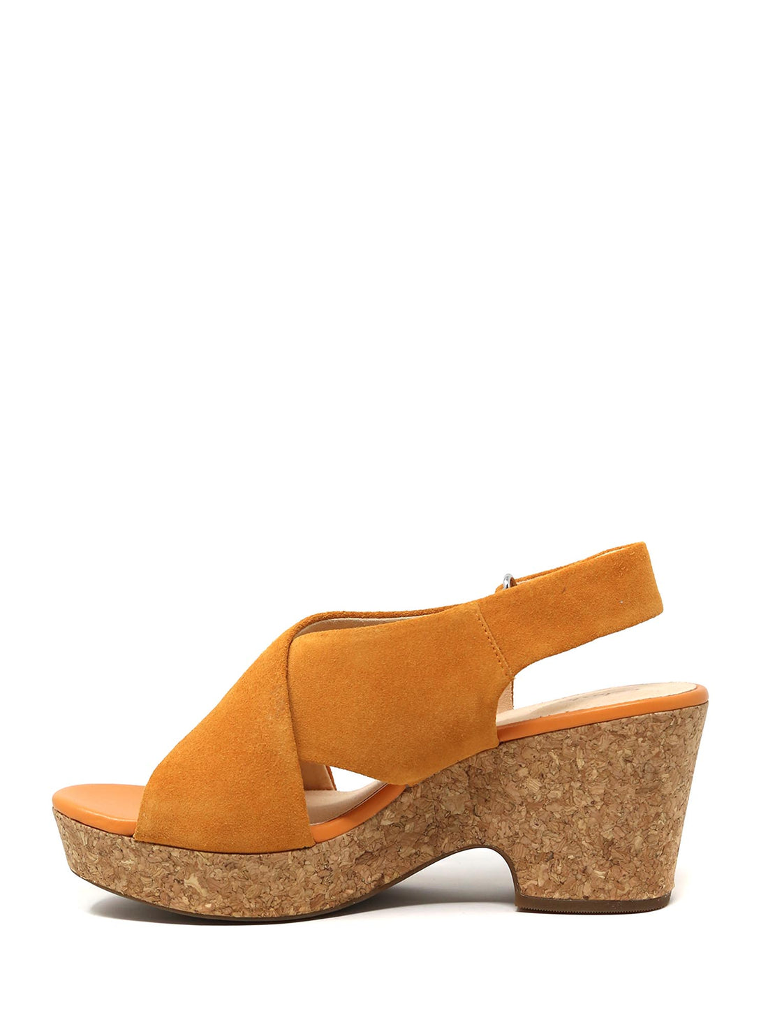 Sandali tacco Arancio Clarks