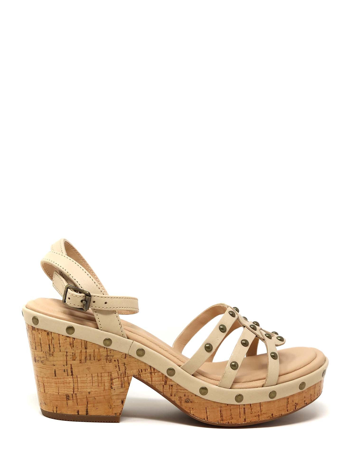 Sandali tacco Beige Clarks