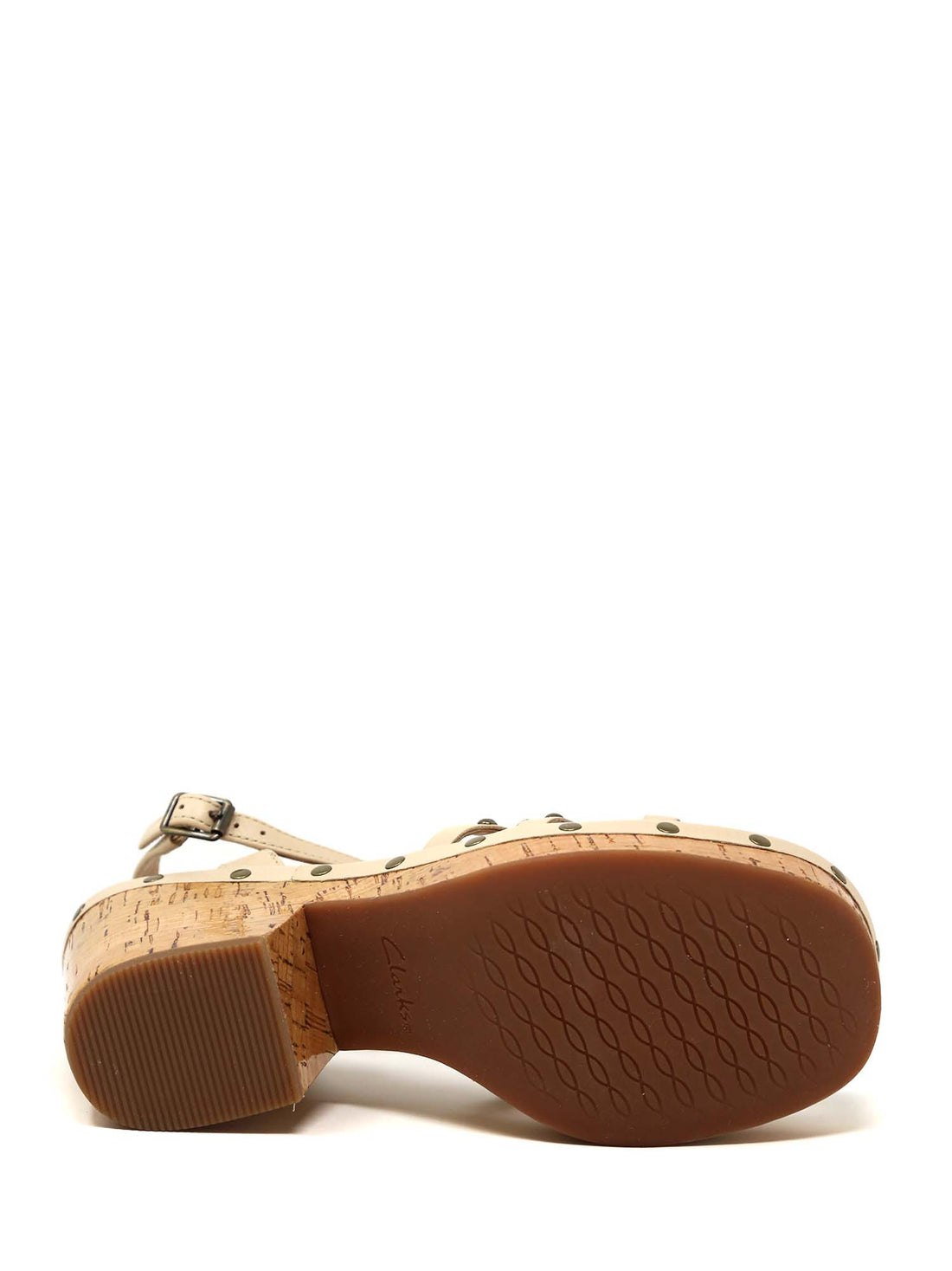 Sandali tacco Beige Clarks