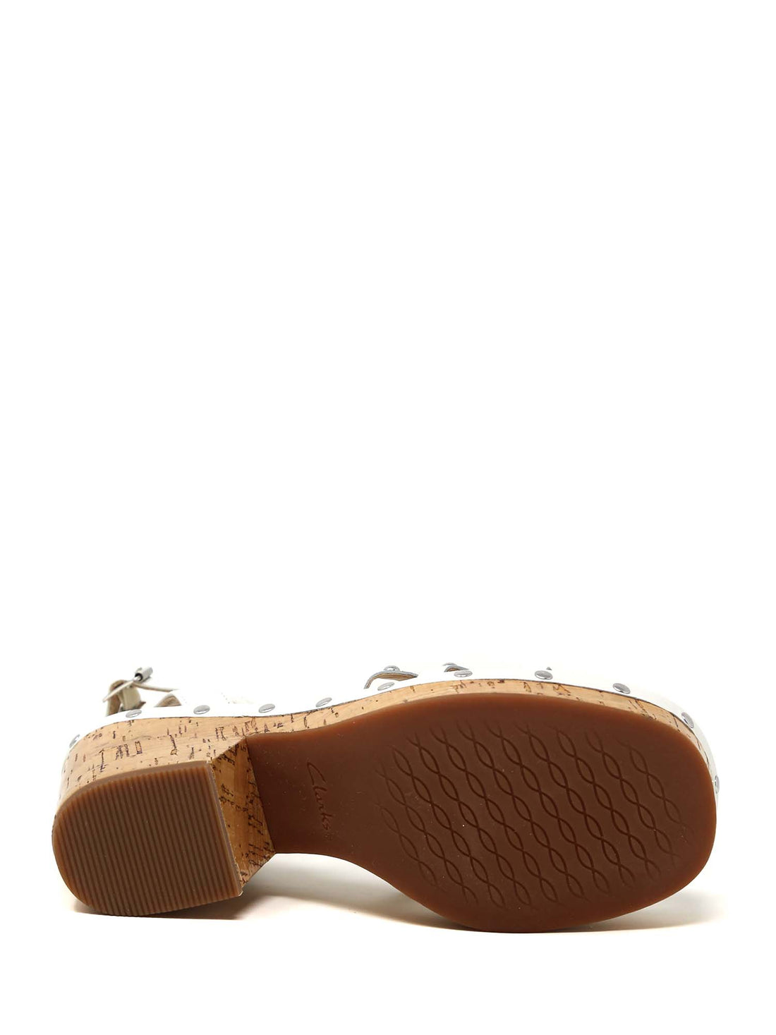 Sandali tacco Bianco Clarks